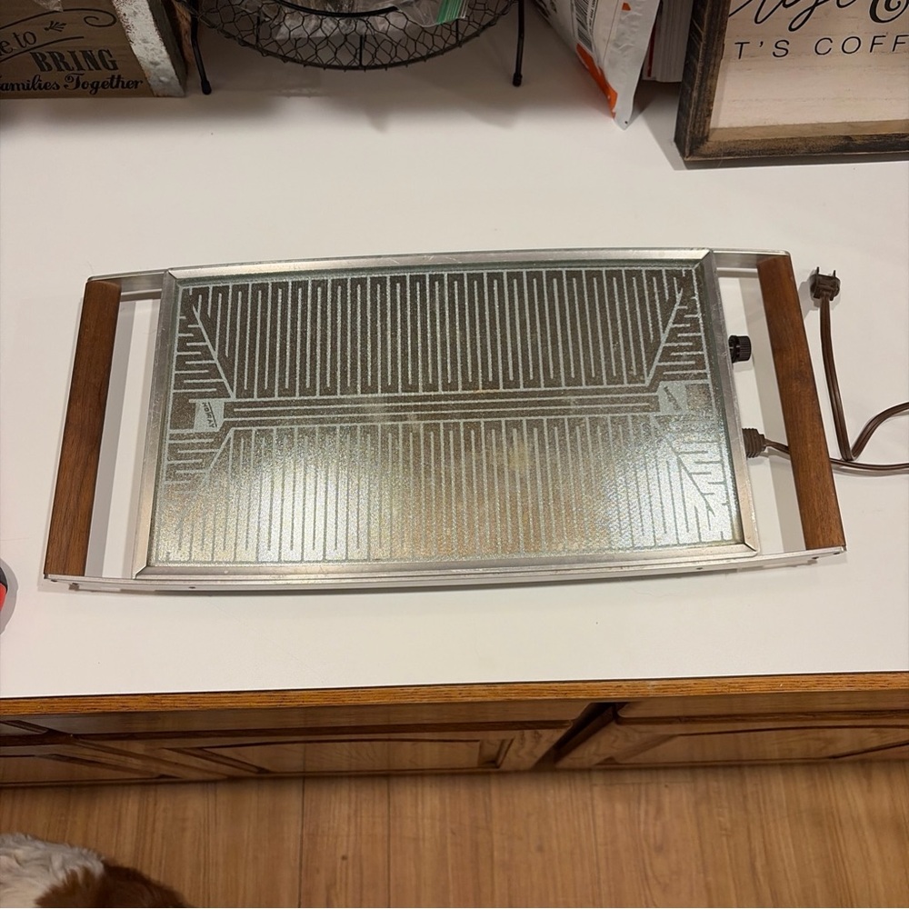 Salton H-120 Cosmopolitan Automatic Food Warmer HotTray 1963 Vintage-Tested Work